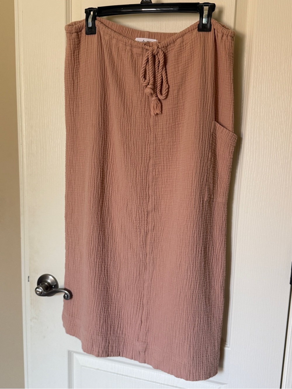 Carly Jean Los Angeles Ainsley Cotton Skirt Blush Size L